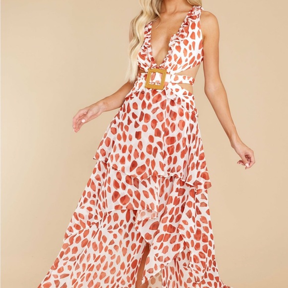 No Complications Rust Maxi Dress from Red Dress Boutique - Picture 1 of 5